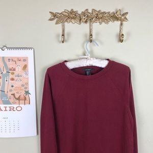 🦋 FOREVER 21 Comfy Crew Neck Top